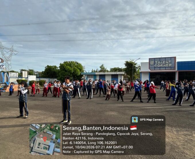 Senam Anak Indonesia Hebat SRT 37 Serang